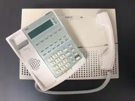 pabx nec sl.1000 telepon intercom instalasi programing