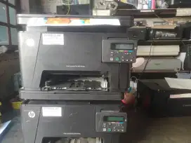 Printer hp laserJet warna tipe m176n print scan foto copy siap pakai