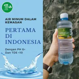 Air Amanah pH 8+ | Galon, Botol & Gelas/Cup
