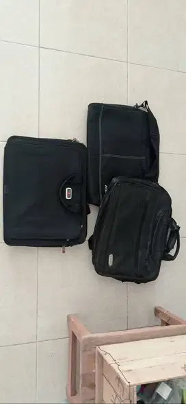 tas kerja/kantor untuk pria 3 buah