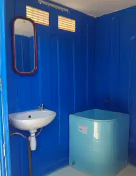 Toilet portable fiberglass