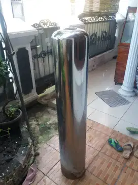 FILTER AIR TABUNG STAINLESS (TANPA MEDIA)