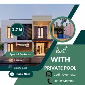 Kost dengan Private Pool Terbaik di Jakal Km 14.5 Dekat UII