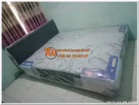 SPRINGBED CENTRAL DELUXE TYPE MULTIBED FUL SET GARANSI PEGAS 10THN