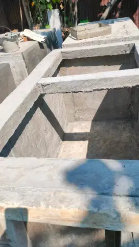 Bak IPAL ground tank limbah slf