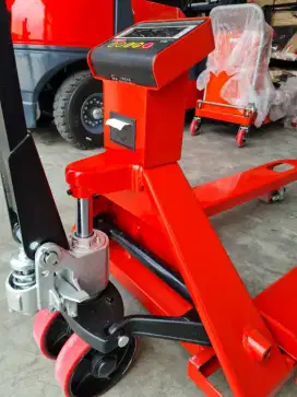 Hand Pallet Truck Timbangan Digital Scale Non Print Dan Bisa Print