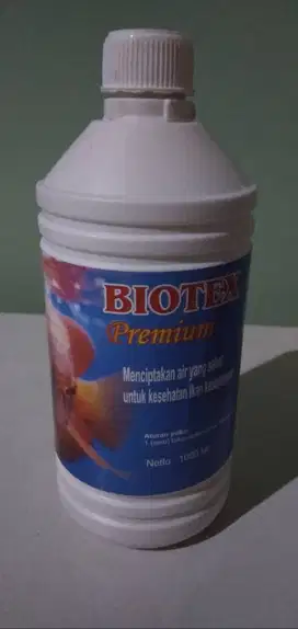 Biotex Premium Prebiotik 1 ltr untuk Perawatan Ikan di Aquarium/ Kolam