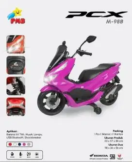 Motor Mainan Aki Bandung PMB M988 PCX Pink / Merah Muda