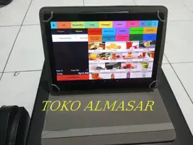 Tablet Mesin Kasir caferesto lifetime android 10 inch view lebih besar