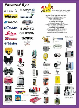 Pole jalon 5,2m ready surabaya
