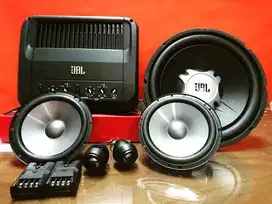 PAKET AUDIO MOBIL JBL BY HARMAN GARDON FULL SET FREE SPEAKER SEPASANG