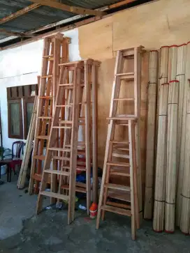 tangga lipat ccok yg mau cat rumah psang bola lampu
