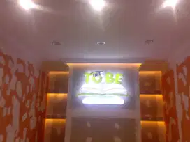 Dekorasi rumah drop cielling lampu