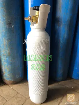 Tabung Baru 1m3 Isi Oksigen Beserta Konektor Untuk Packing Ikan