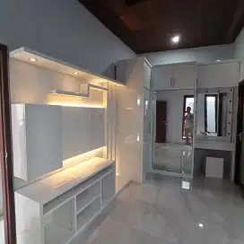 Lemari pakaian, cabinet tv, kitchen set, difan dll