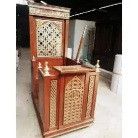 Mimbar masjid minimalis