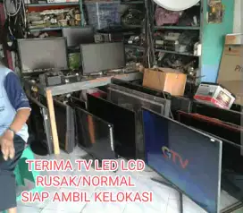 tv led LCD Iphone android rusak normal dsb