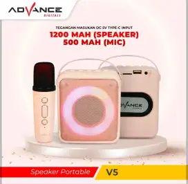 Speaker Bluetooth Karaoke Advance