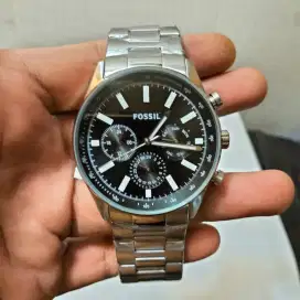 JAM TANGAN F0SSIL BQ2447 CHRONOGRAPH MEN BLACK NEW