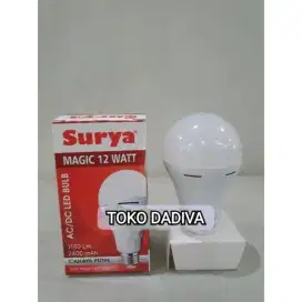 Lampu Emergency LED Bulb Surya Magic Lampu Darurat Super Murah 12 watt