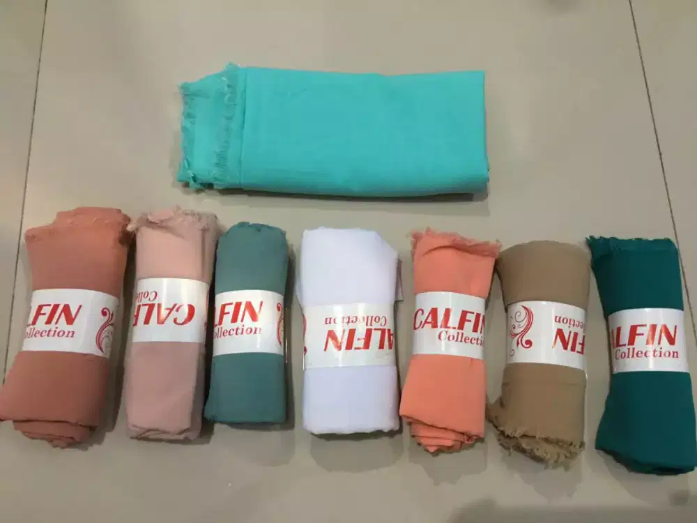 Kerudung pashmina hijab Calfin Collection