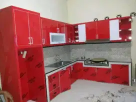 kitchen set minibar resepsionis kafe lemari tangga partisi Rak buku