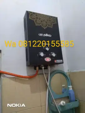 Water heater gas