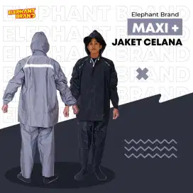 Jas Hujan Elephant Brand Maxi