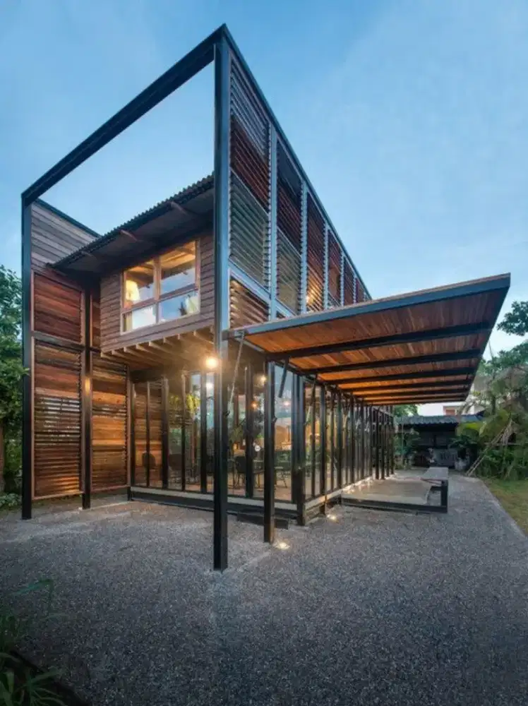 Rumah baja wf moderen