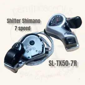 Shifter shimano 7 speed SLTX 50 shifter sepeda operan gigi