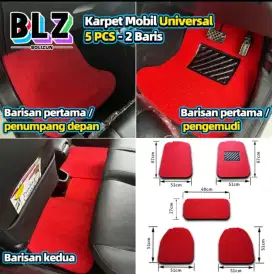 Karpet Mobil Universal PVC Mie Bihun 5 PCS -
2 Baris