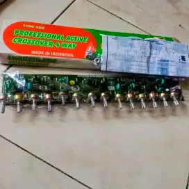 Eq crossover kit stereo 4 way masih baru