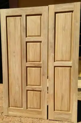 Pintu jati jati