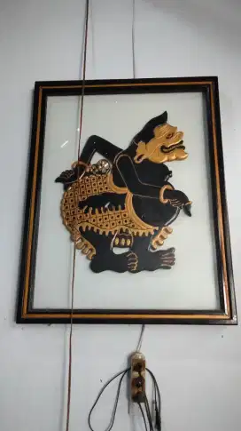 Wayang Semar ukir kayu