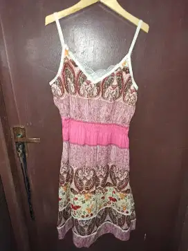 Dress Panjang Motif
