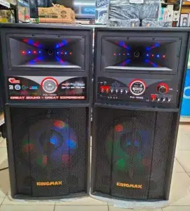 Speaker aktif bluetooth KING MAX 15 inci PA1520