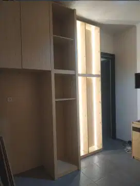 tukang mebel interior HPL multiplek
