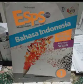 Buku ESPS Bahasa Indonesia SMA kelas X