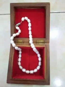 Kalung mutiara air tawar asli from karimun jawa.