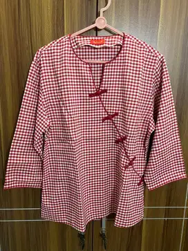 Blouse Red Club