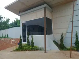 Pasang kaca film ruko/rumah