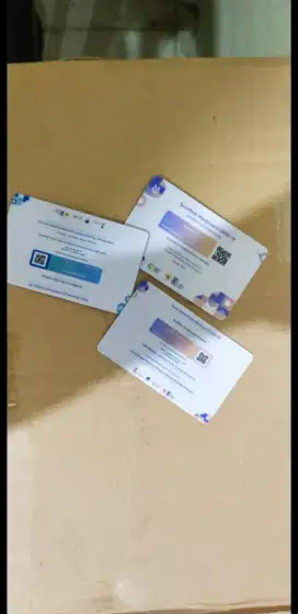 Print kartu vaksinasi dan id card