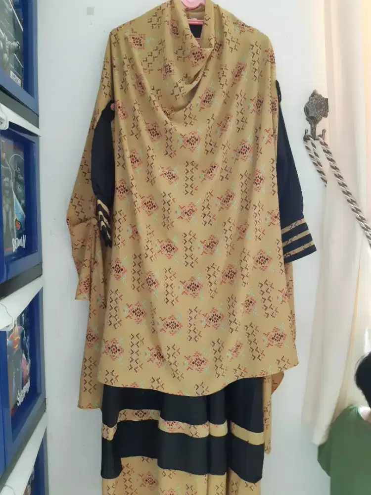 Dress Syar'i bhn ceruty import Size XL