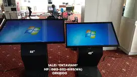 Kiosk Informasi Touch Screen 43Inch / KiosK Wall Samsung