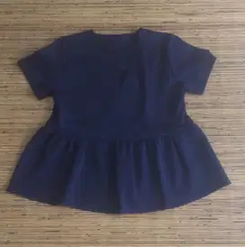 Atasan modis biru dongker size M