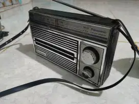 Radio Transistor Antik Panasonic, AM FM Super Peka