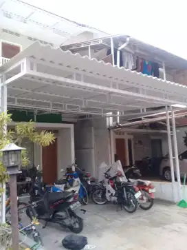 PROMO LEBARAN PEMASANGAN KANOPI BESI,PLAFON PVC,DAN KANOPI BAJA RINGAN