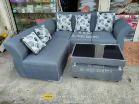 Sofa L Putus Dhapnie - Gratis Ongkir Jogja