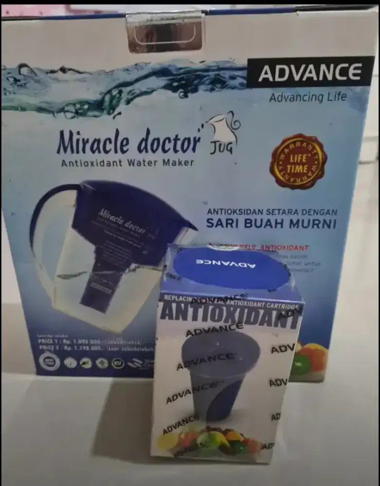 Miracle doctor jug + refil berguna buat kesehatan