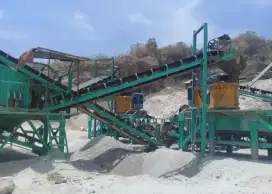 Stone jaw crusher/ mesin penghancur batu